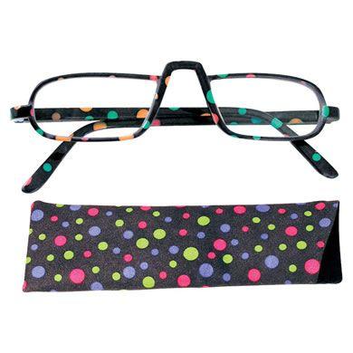 Reading Glasses Saucy Specs - Black Dotty