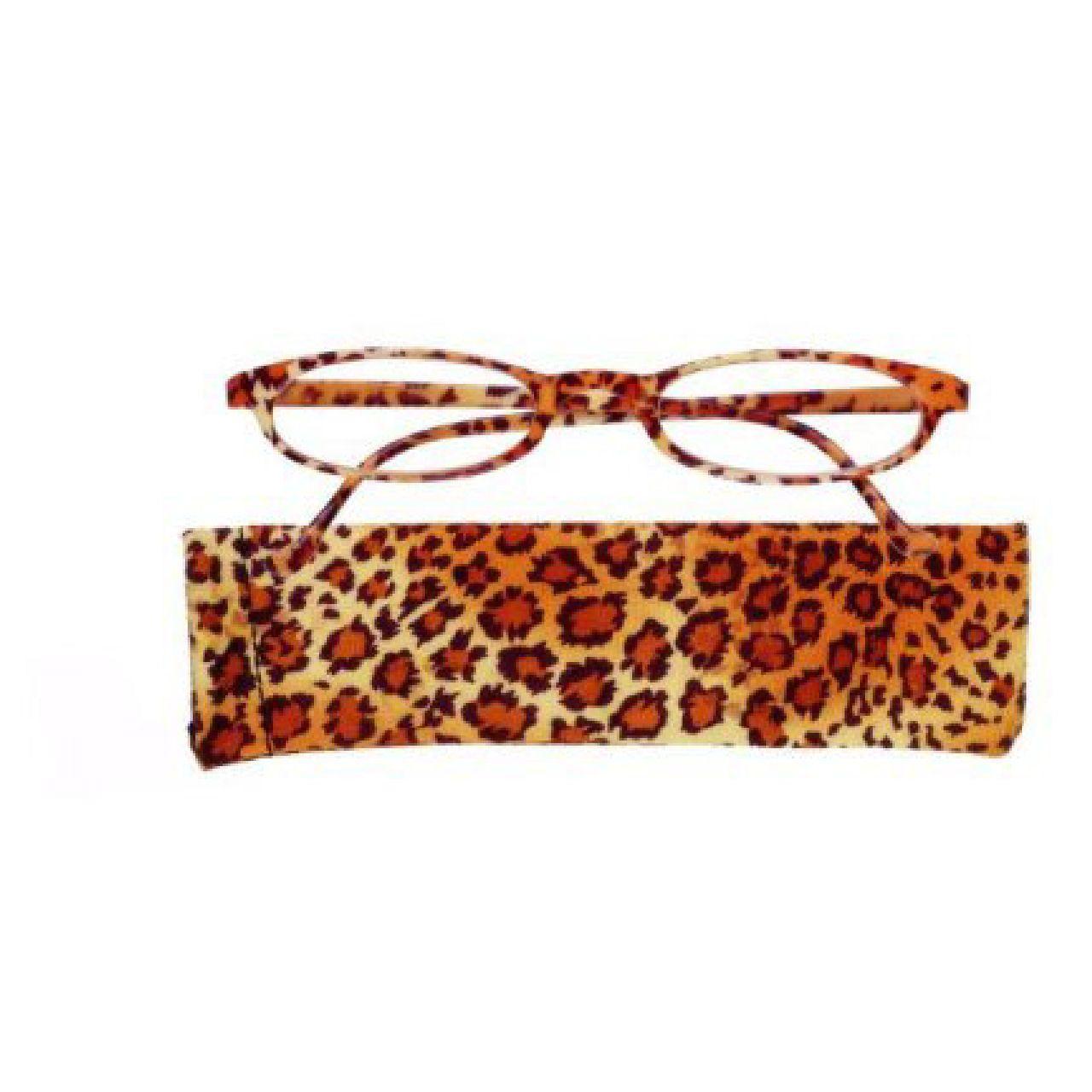 Reading glasses Brown Cheetah