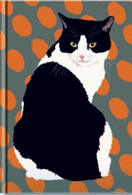 Lined Hardback Cat Notebook