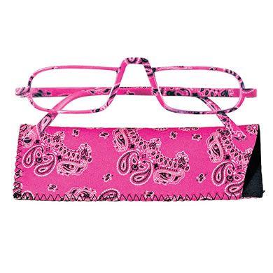 Reading Glasses Saucy Specs - Pink Paisley