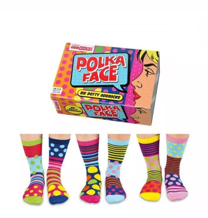 Sock Box Polka Face