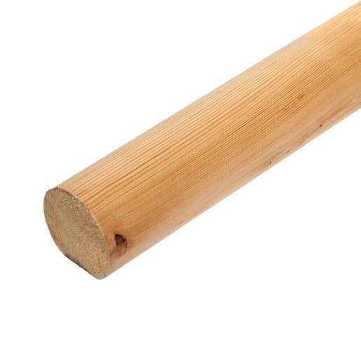 Hand Rail Mop Stick Profile Pine Softwood - MSS Timber
