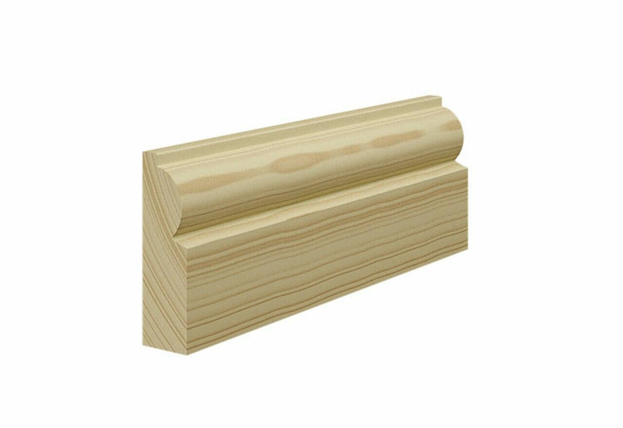 Torus Profile 3" (75mm) Pine Softwood Architrave - MSS Timber