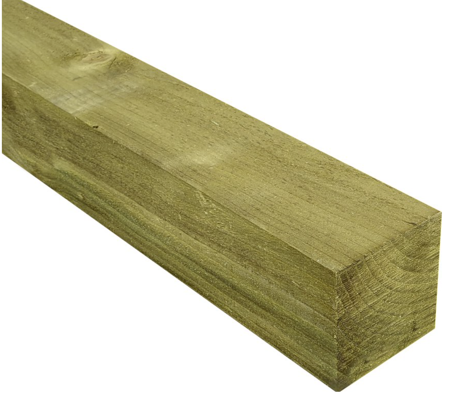 4x4 Treated Timber Post Alternate Angle