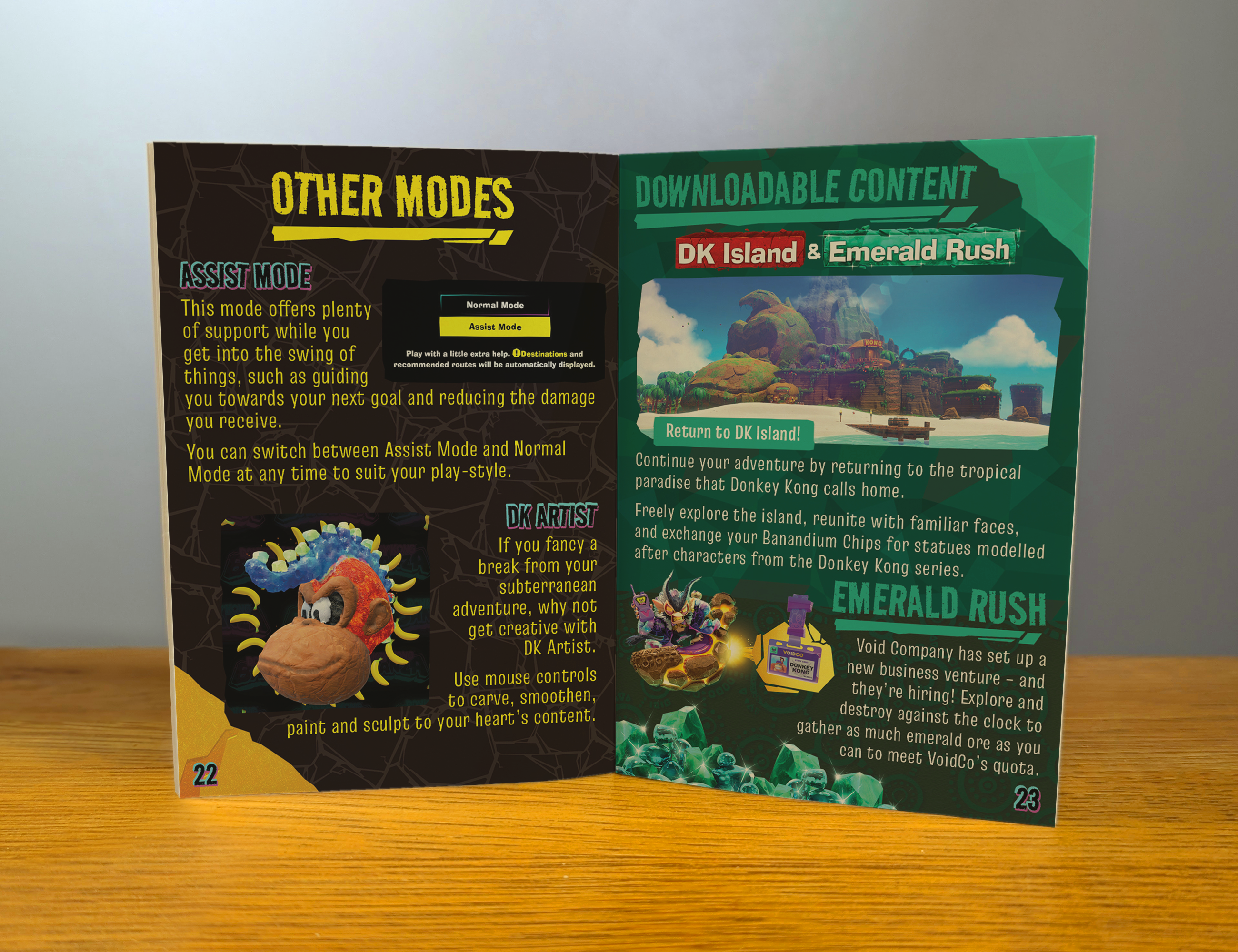 Donkey Kong Bananza Manual