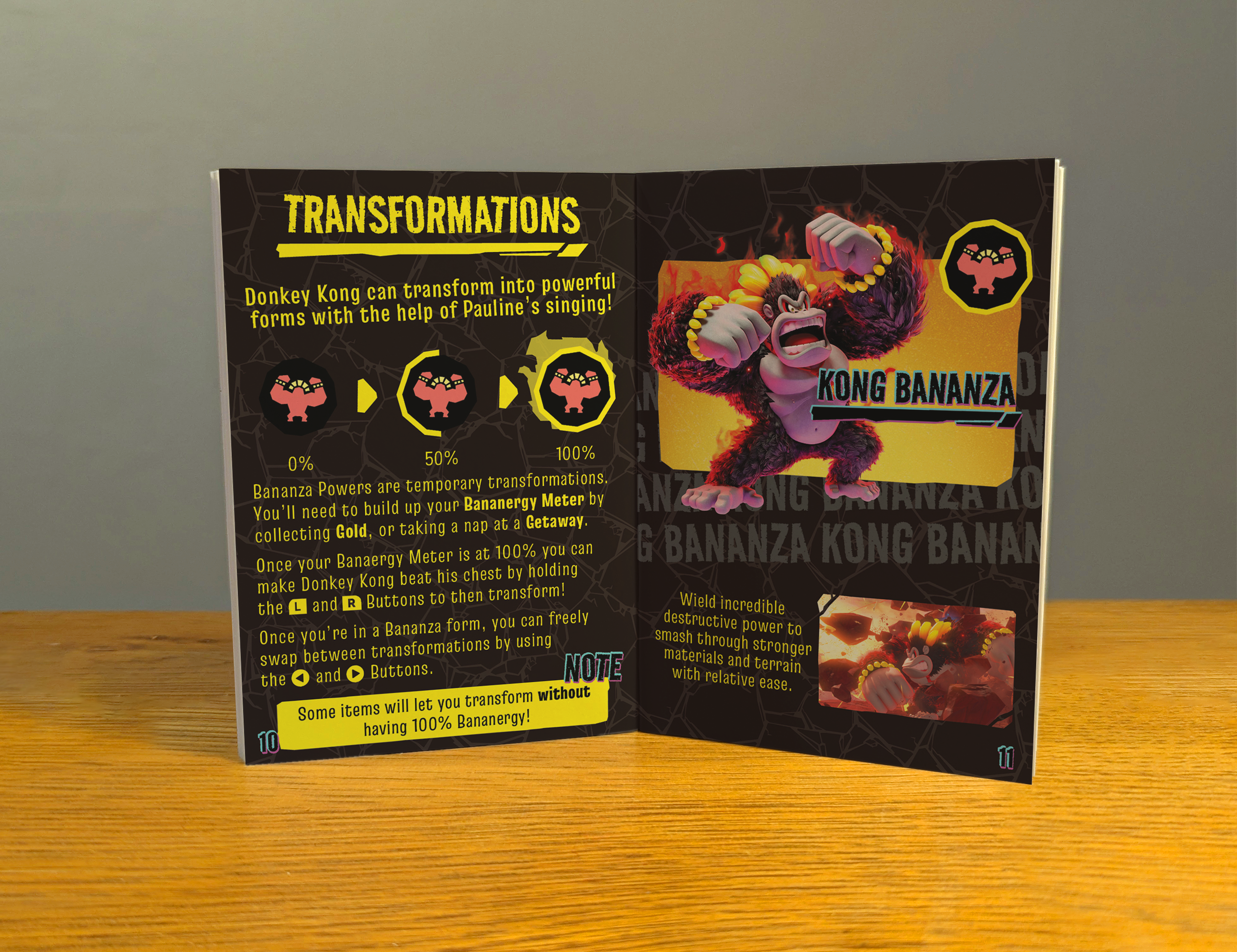 Donkey Kong Bananza Manual