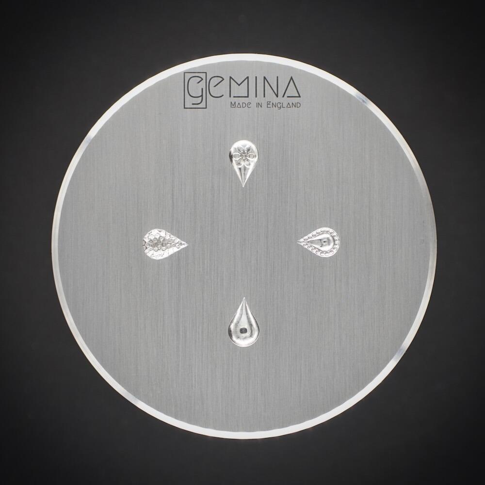 200 - Gemina Mini Teardrop Shot Plate