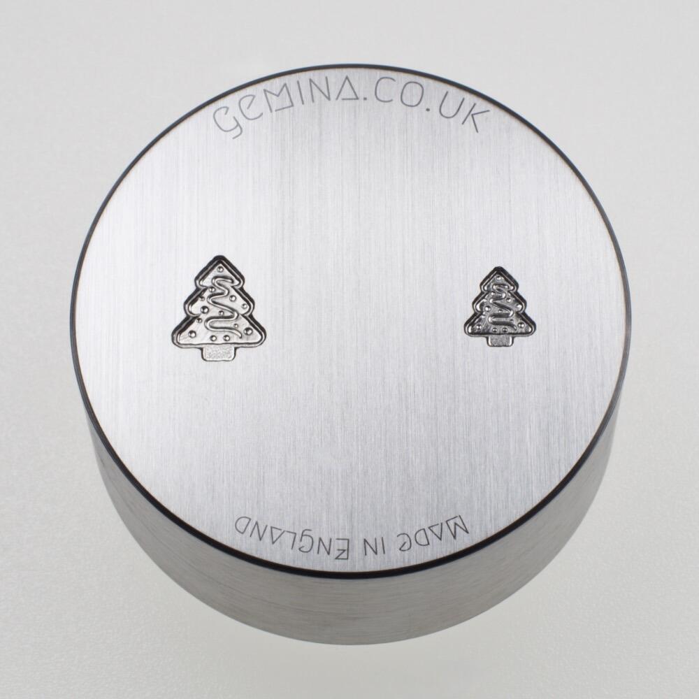 Gemina Xmas Tree Cookie Duo Shot Plate