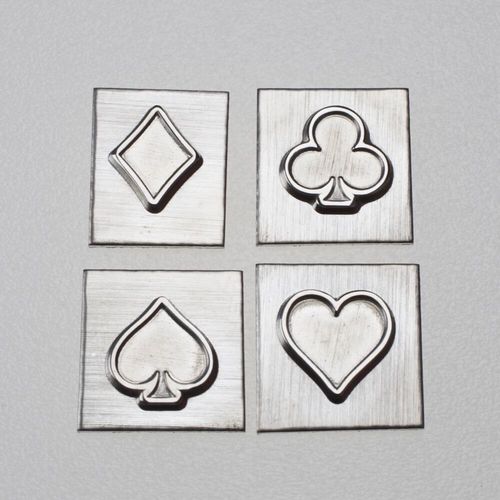 Gemina Mini Card Suits Impressions