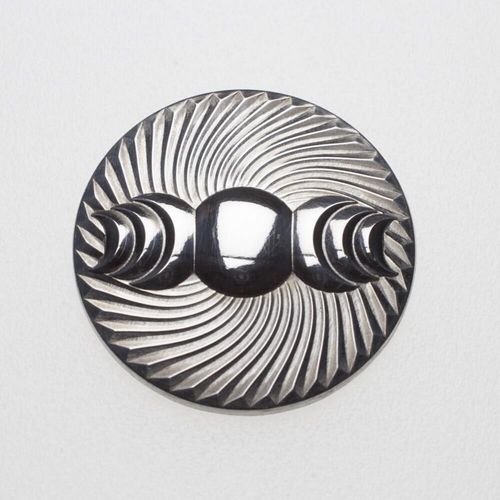 Gemina Large Spiral Triple Moon Impression