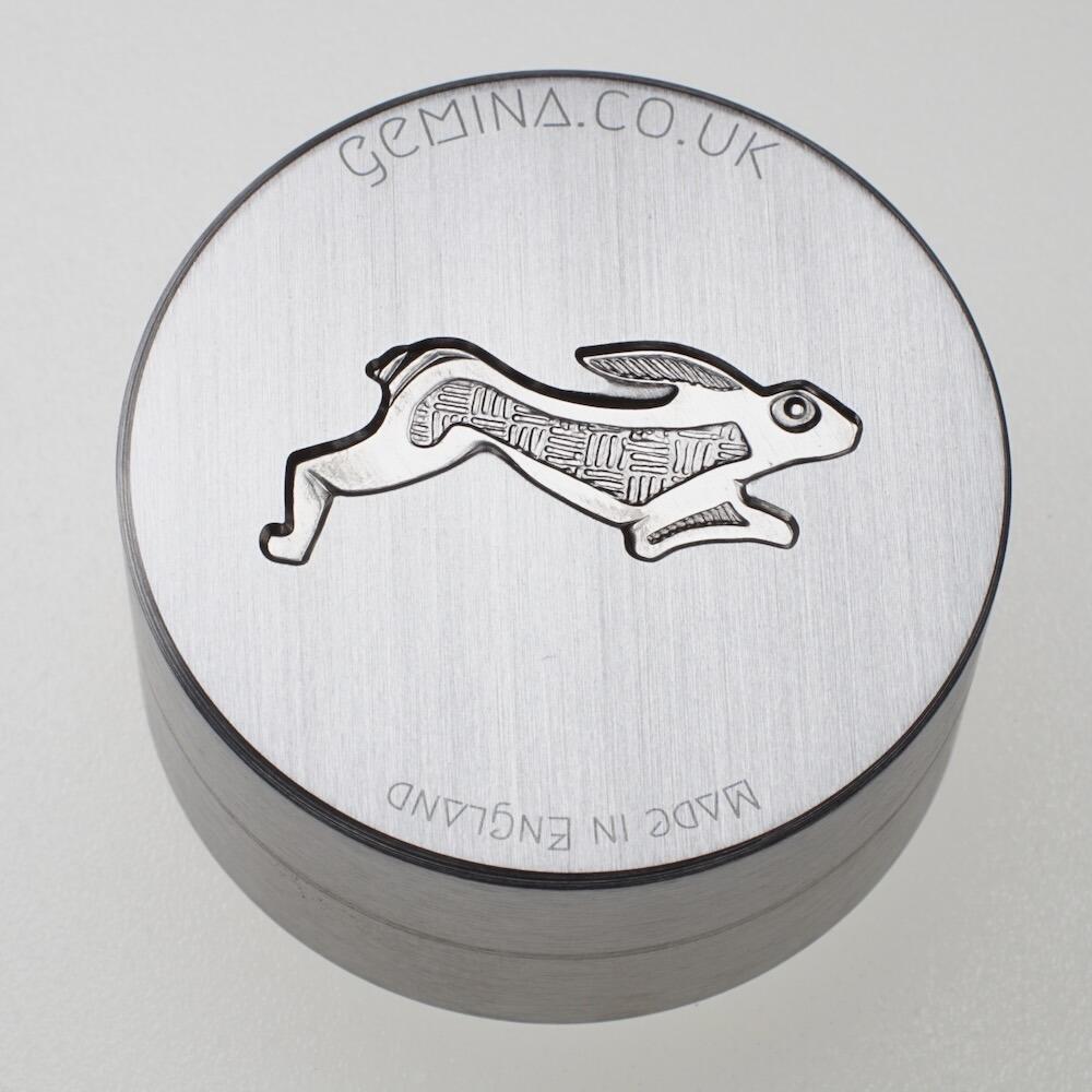 Left Roman Hare Brooch Impression Die