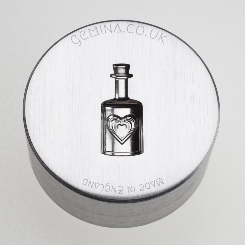 Gemina Medium Love Potion Bottle Impression Die