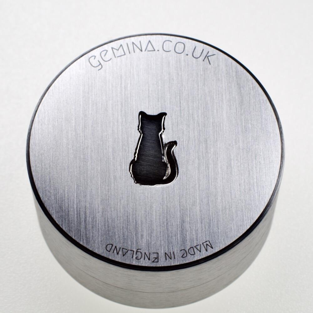 281-L - Gemina Cat Silhouette (Left-Facing) Shot Plate