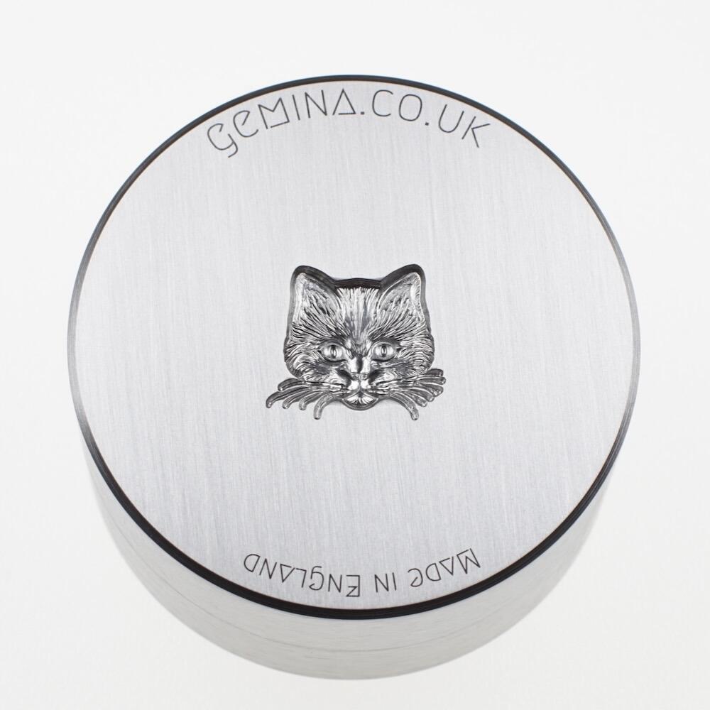 282 - Gemina Cat Face Impression Die