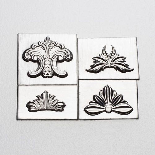 Gemina Mini Fancy Fans Shot Plate Impressions