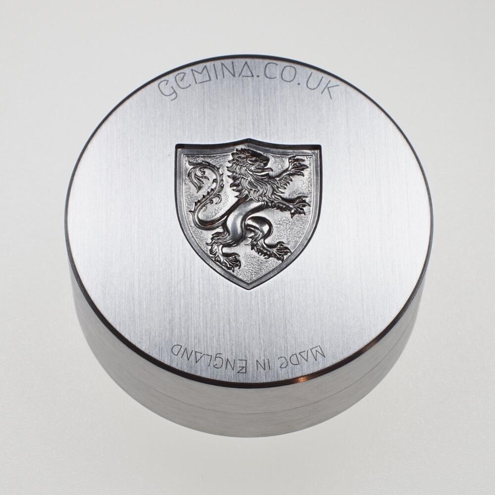 Gemina English Lion Shield Impression Die