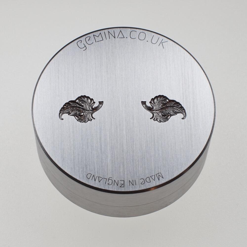 Gemina Ornate Leaves Duo Shot Plate
