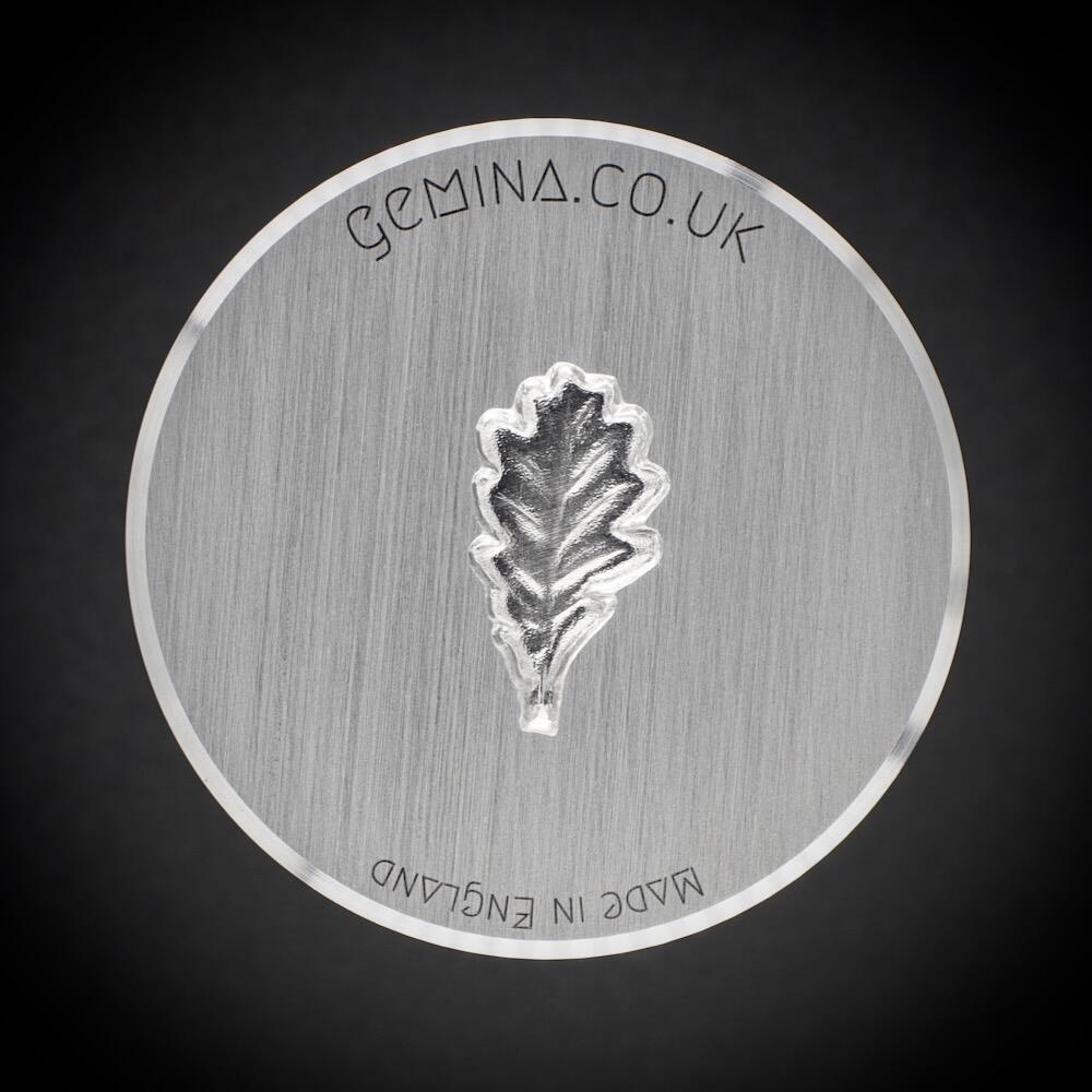 123 - Gemina Oak Leaf Shot Plate