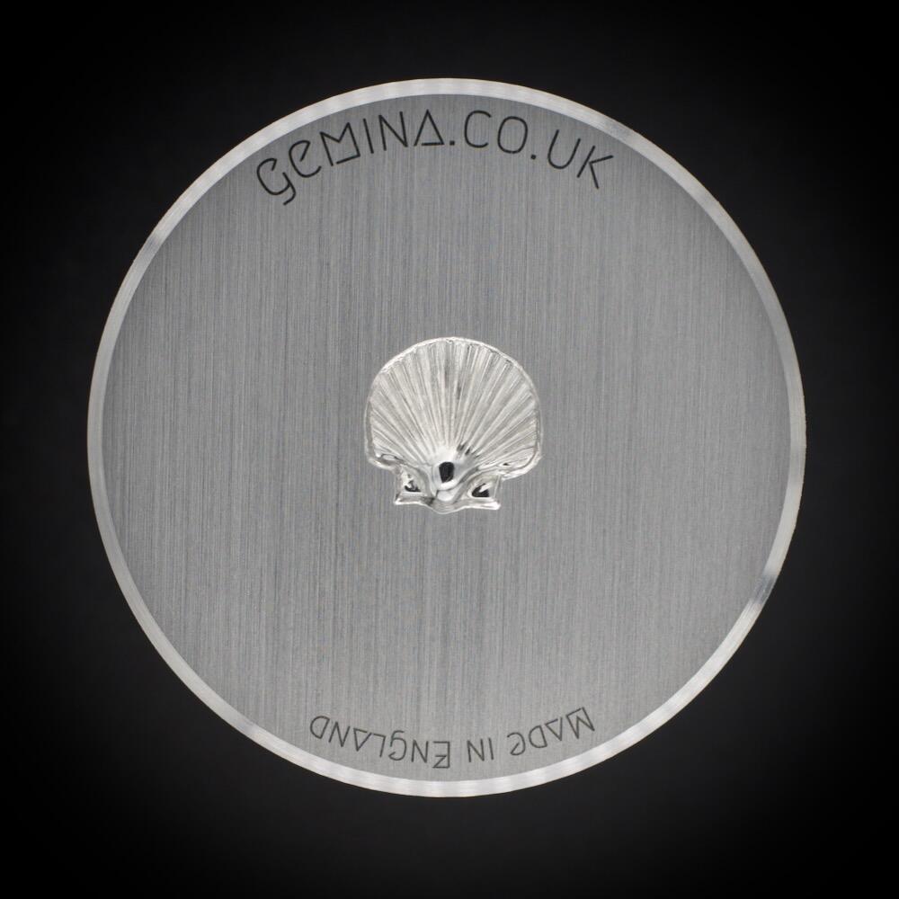 126 - Gemina Scallop Shell Shot Plate