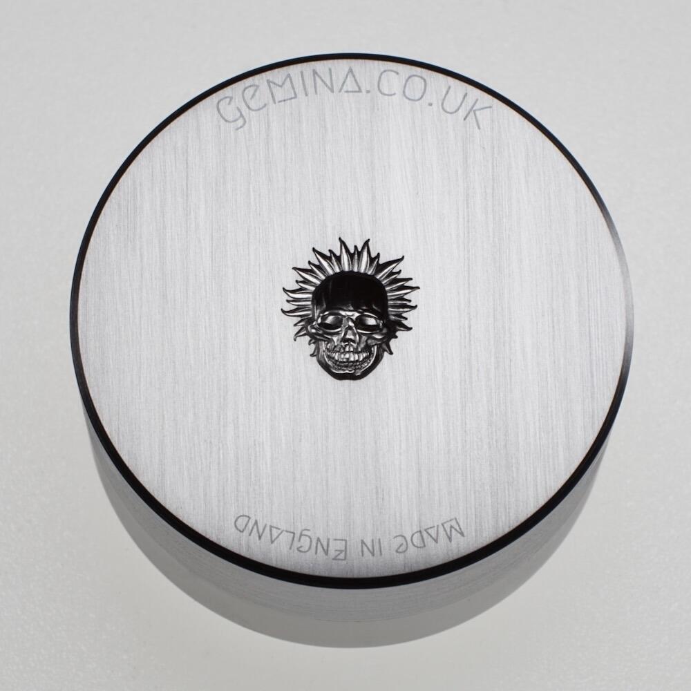 274 - Gemina Flower Skull Shot Plate