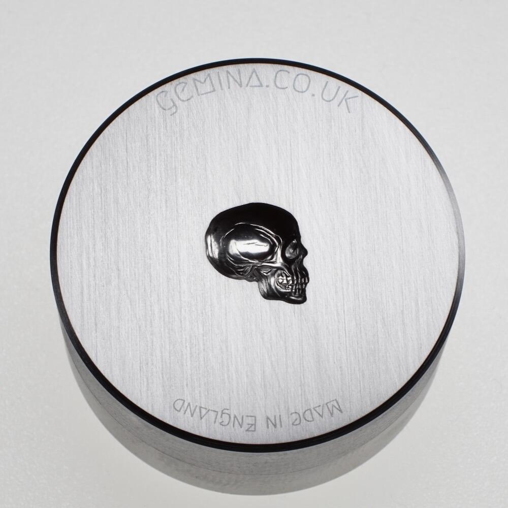 275 - Gemina Left Facing Skull Shot Plate
