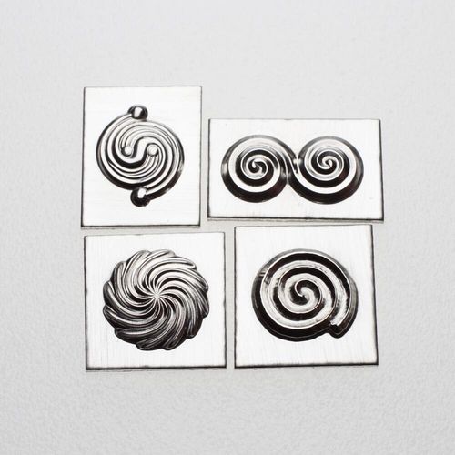 Gemina Mini Spirals Shot Plate Impressions