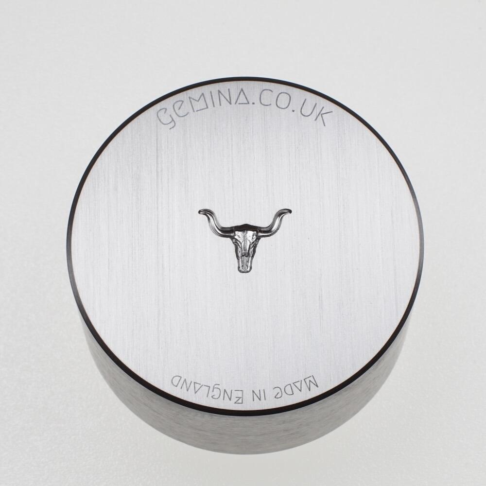 239 - Gemina Small Longhorn Skull Shot Plate