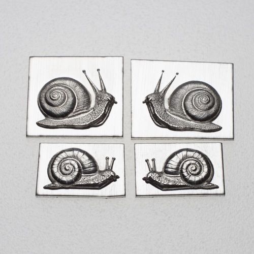 Gemina Mini Mirrored Snails Impressions