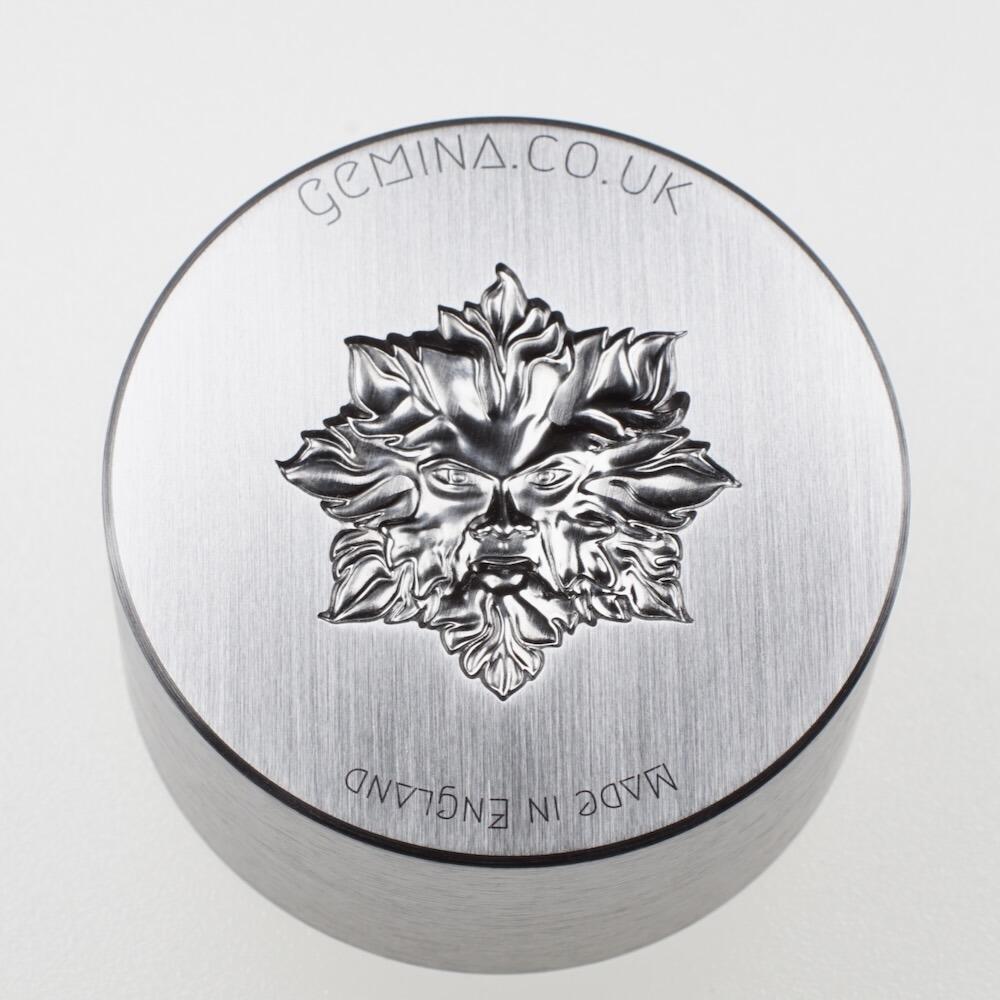 Gemina Large Green Man Impression Die
