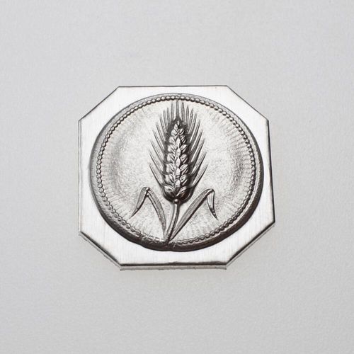 Gemina Roman Wheat Coin Impression