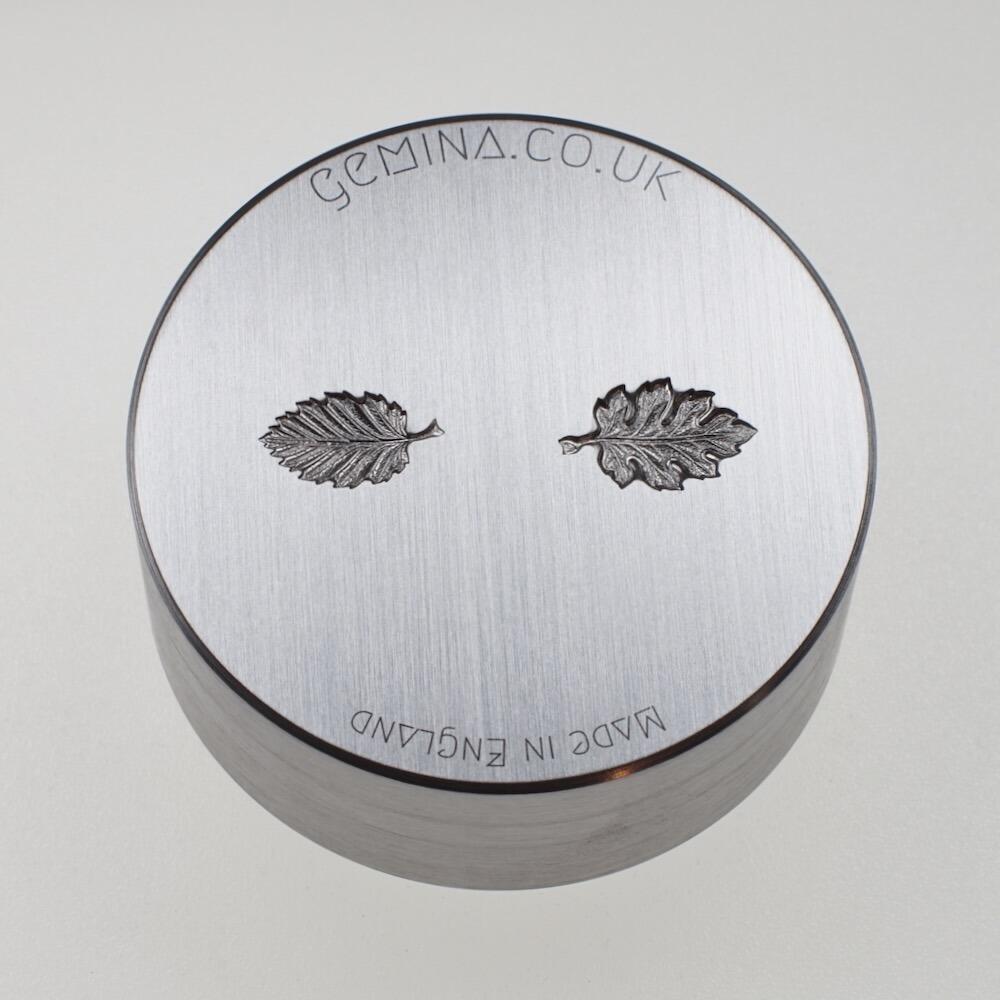 418 - Leaves Duo Shot Plate