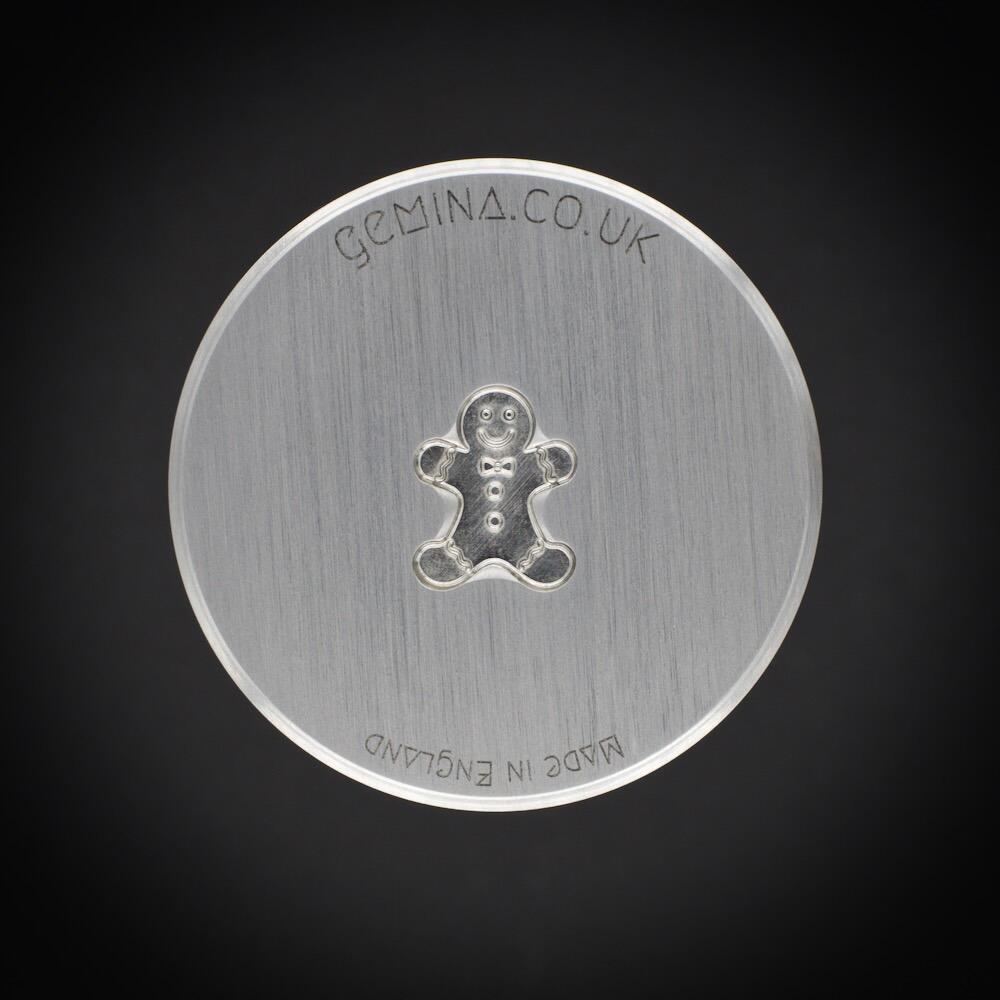 195 - Gemina Gingerbread Man Shot Plate