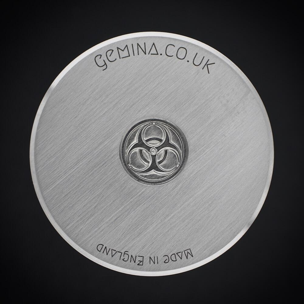 207 - Gemina Biohazard Shot Plate