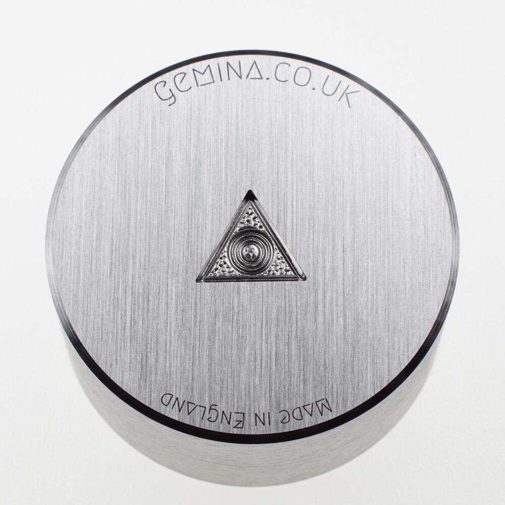 261 - Gemina Abstract Triangle 2 Shot Plate