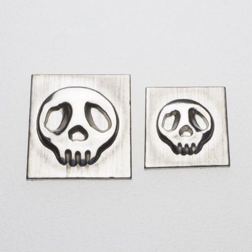 Gemina Skull Duo Shot Plate Impressions