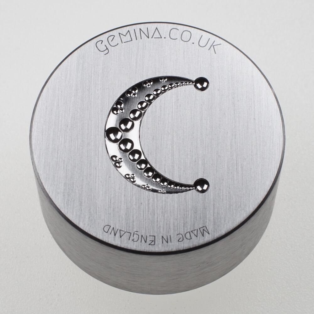 Gemina Pellet Moon Impression Die