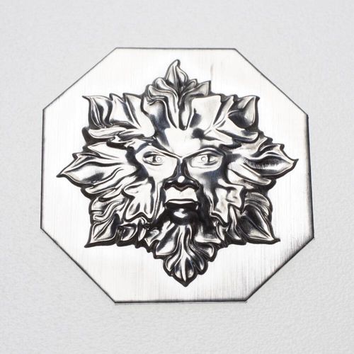Gemina Large Green Man Die Impression