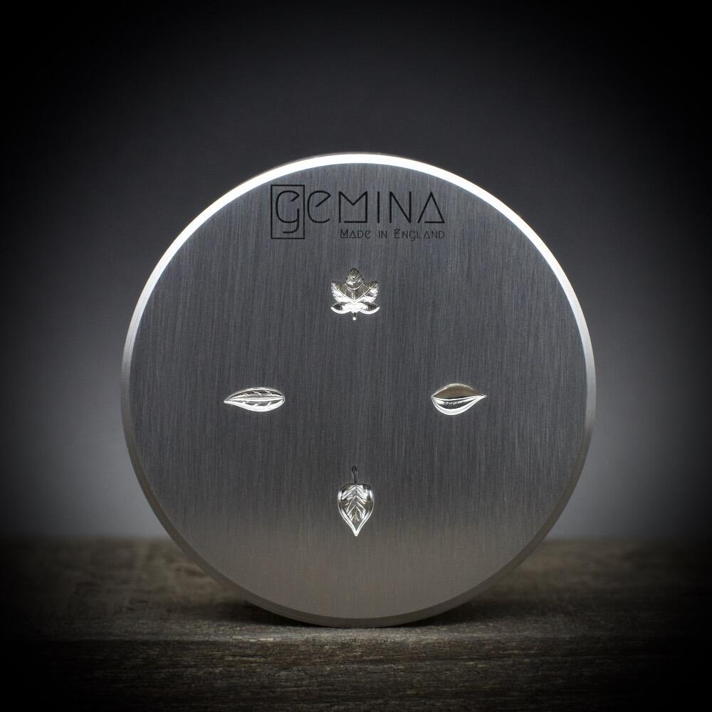 Gemina Mini Leaves 1 Shot Plate