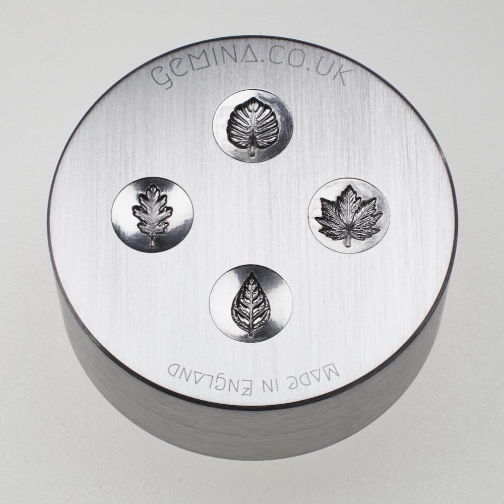 Gemina Mini Leaves 2 Shot Plate