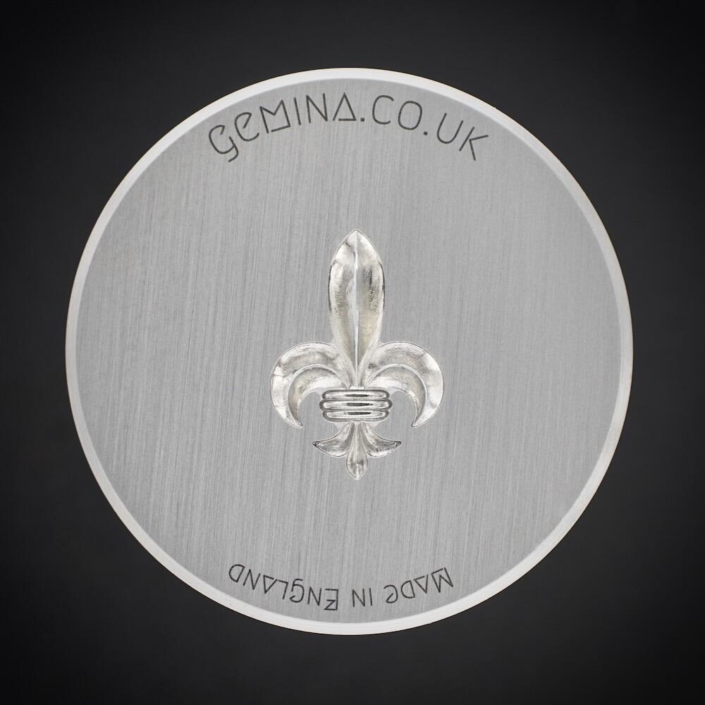 205 - Gemina Fleur-De-Lis Impression Die