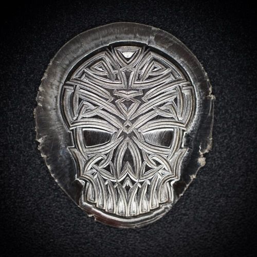 211 - Gemina Celtic Skull Impression