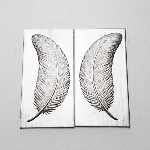 Gemina Large L&R Feather Impression