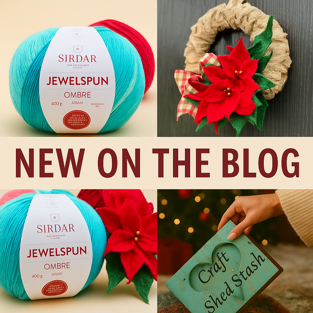 New Yarn, Empty Rooms, and a Bit of Christmas Magic