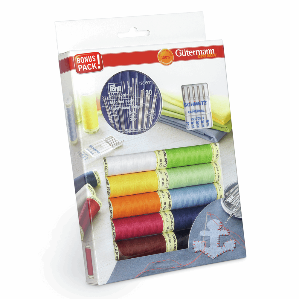 Gutermann All Sew Polyester Thread Assortment (12 Spools)