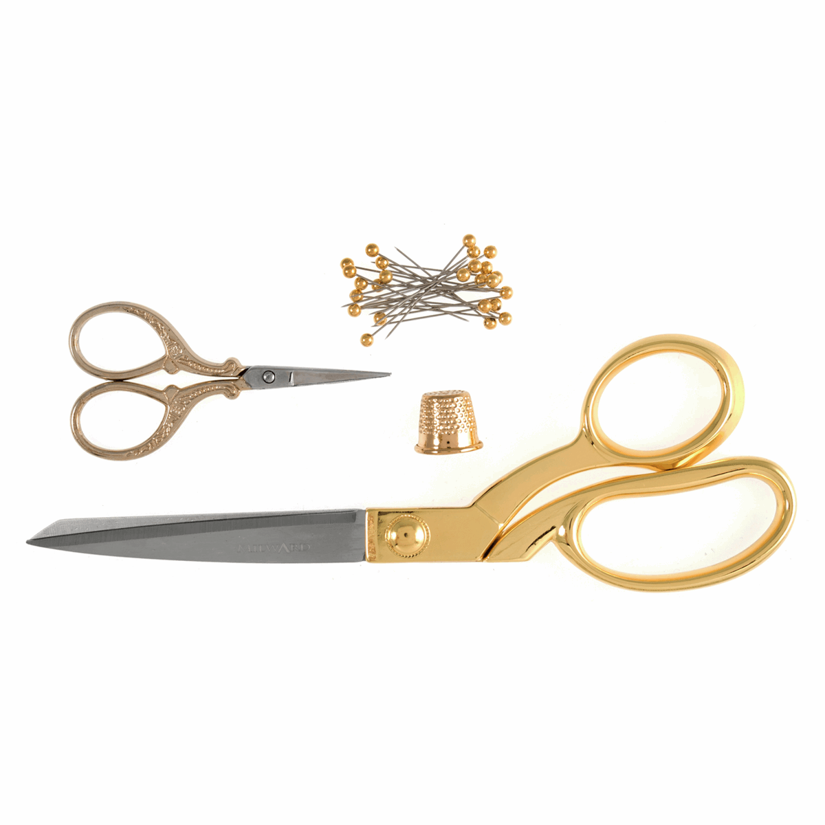 Milwards gold scissors gift set