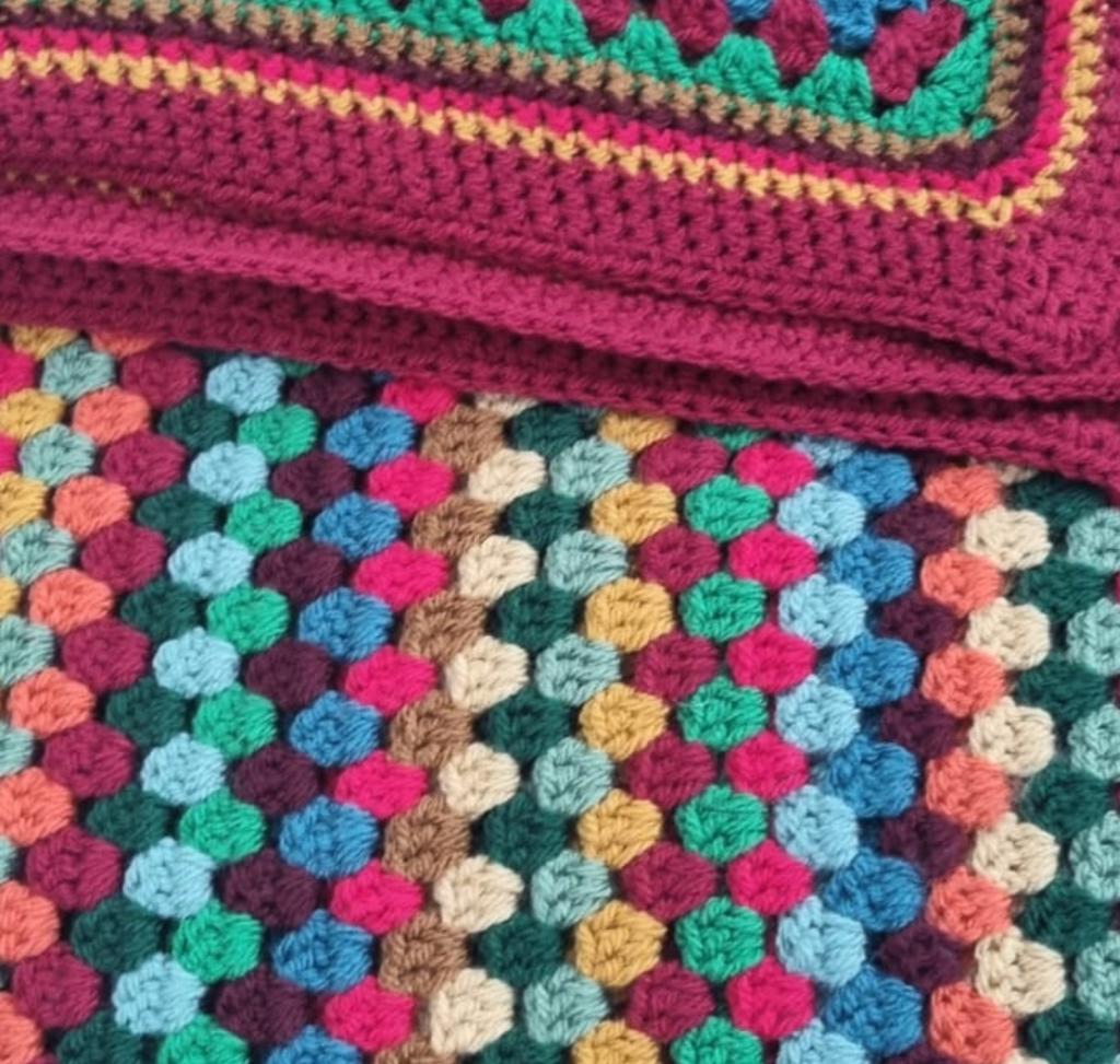 My many crochet projects...