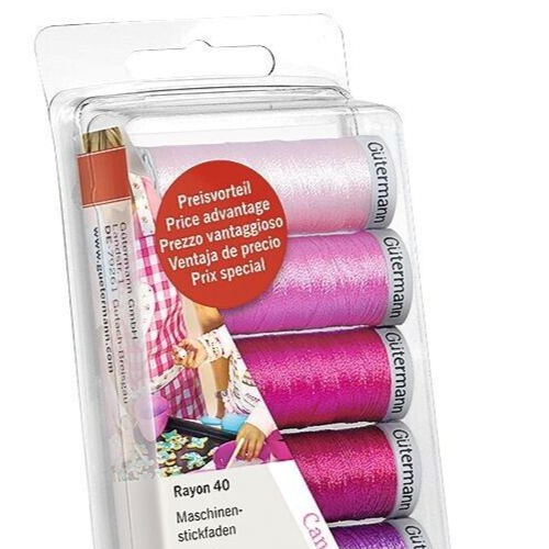 Anyone using Gutermann Rayon 40 thread for machine embroidery? Do