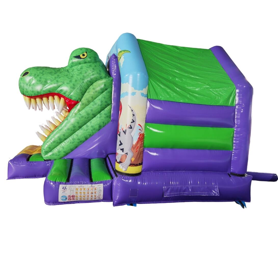 12ft x 15ft 3D Dino V3 Front Slide Combo