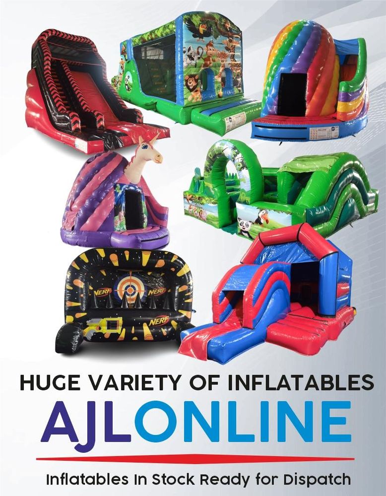 Browse our wide range of inflatables and order or reserve now!