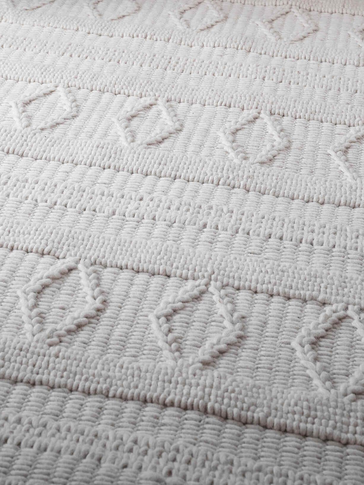 Textured Ivory Rug | Cream Textured Rug | Nordic House